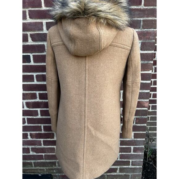 J. Crew Chateau Parka in Italian Stadium-Cloth Tan 2 - Picture 9 of 10
